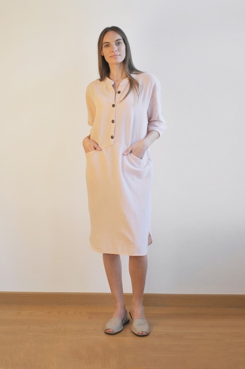 Blush Sile Tunic Dress