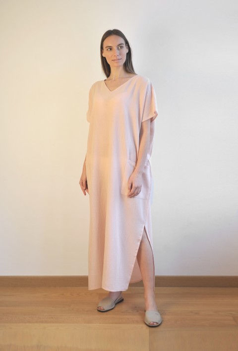 Blush Sile Caftan