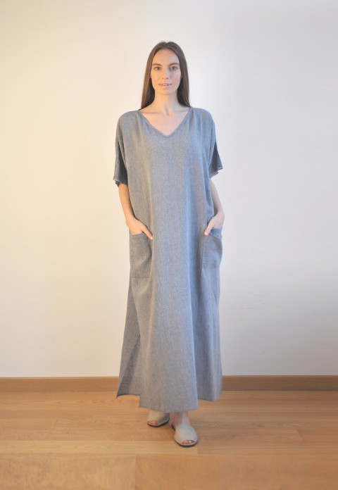 Marine Sile Caftan