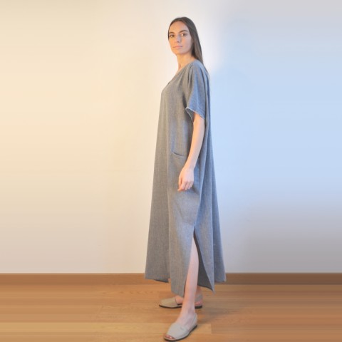 Marine Sile Caftan