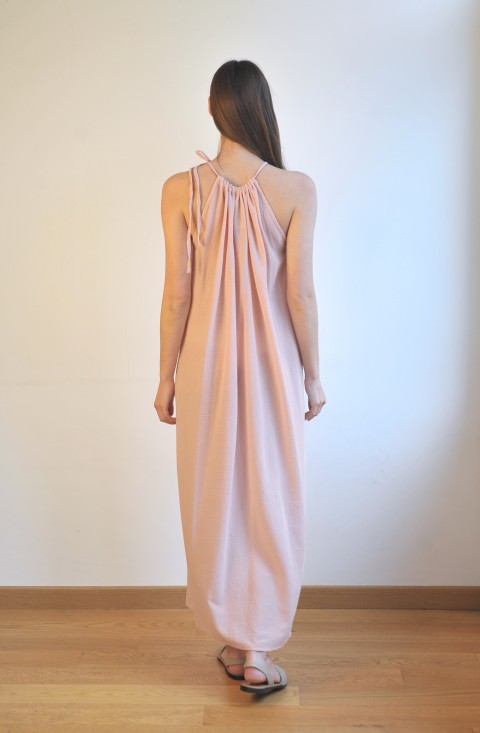 Blush Sile Halter Dress