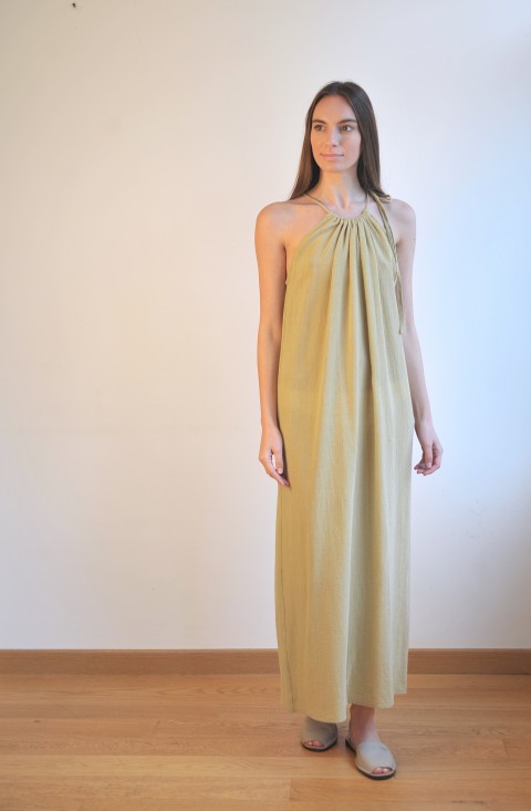 Olive Sile Halter Dress