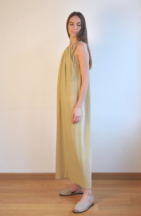 Olive Sile Halter Dress