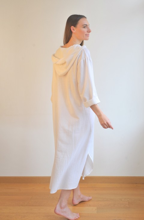 OffWhite Sile Hooded Caftan