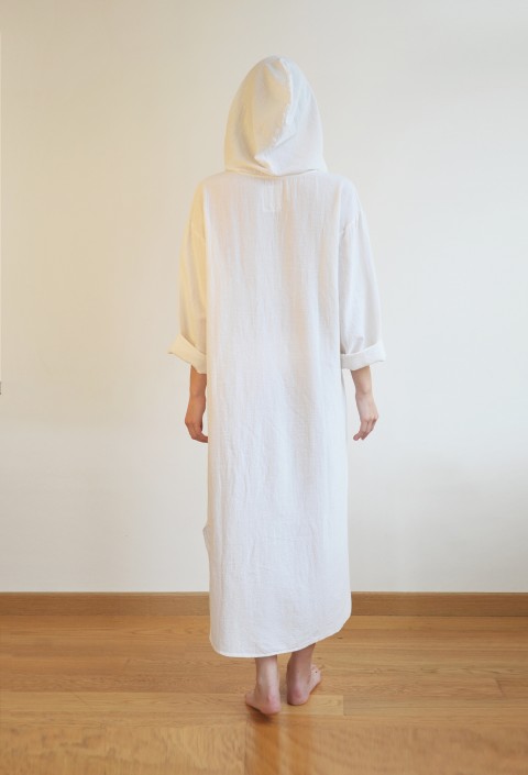 OffWhite Sile Hooded Caftan