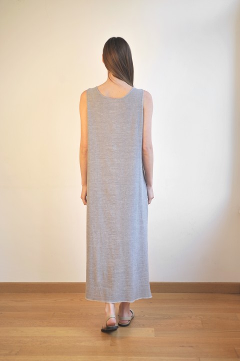 Blush / Grey SILE SLEEVELESS DRESS