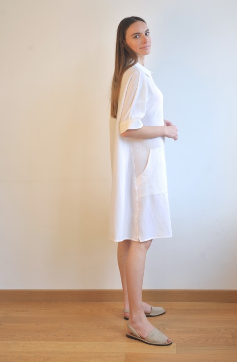 Off-White SILE MINI SHIRT DRESS