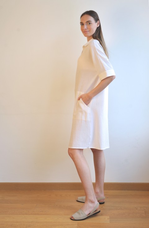 Off-White SILE MINI SHIRT DRESS