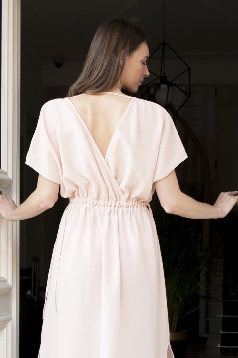 Blush SILE COLUMN DRESS