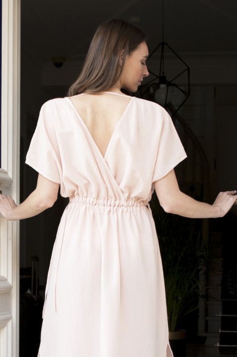 Blush SILE COLUMN DRESS