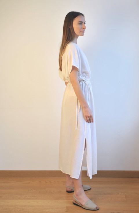 Off-White SILE COLUMN DRESS