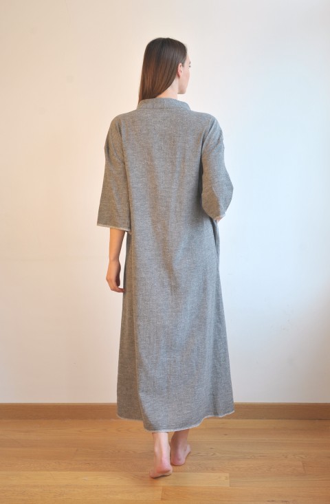 Charcoal SILE KIMONO