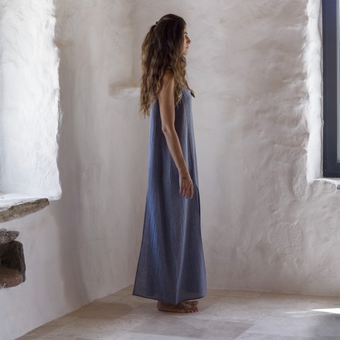 Marine Sile Maxi Dress