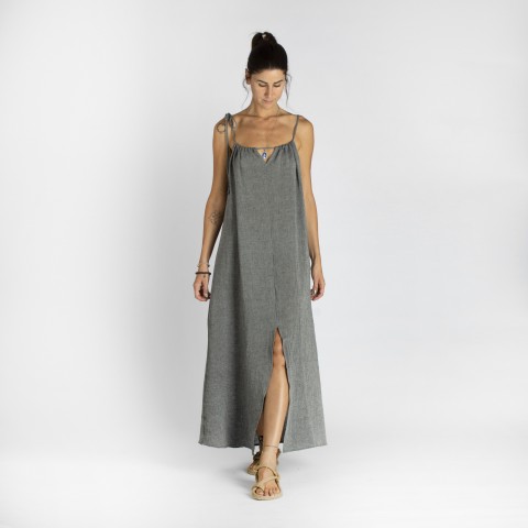 Sile Maxi Halter Dress