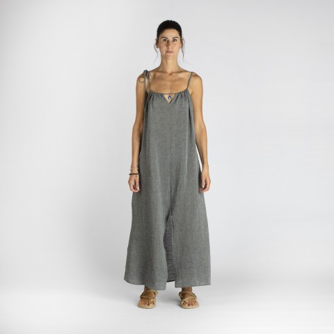 Sile Maxi Halter Dress