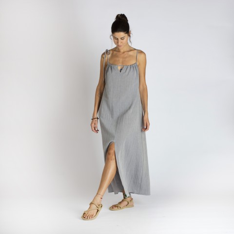 Sile Maxi Halter Dress