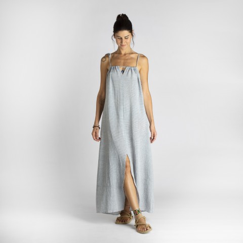 Sile Maxi Halter Dress