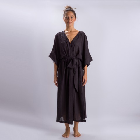 Sile Maxi Wrap Dress