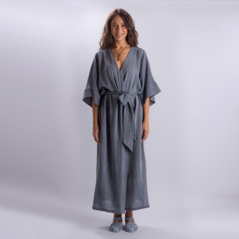 Sile Maxi Wrap Dress