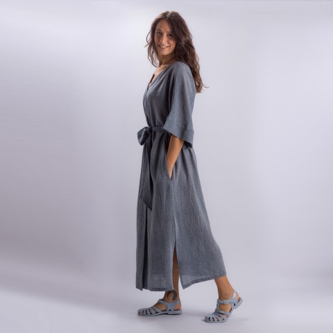 Sile Maxi Wrap Dress