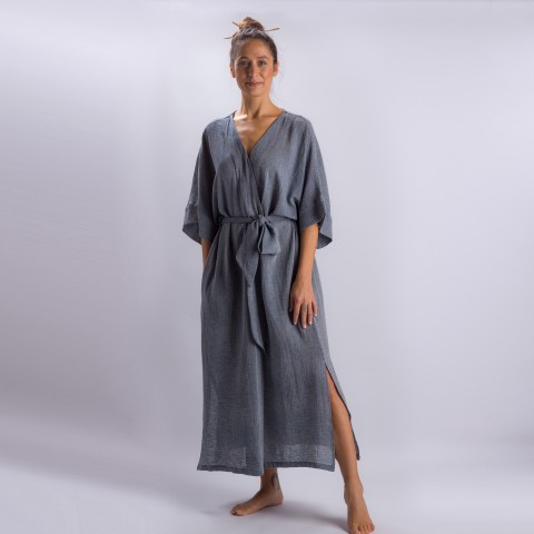 Sile Maxi Wrap Dress