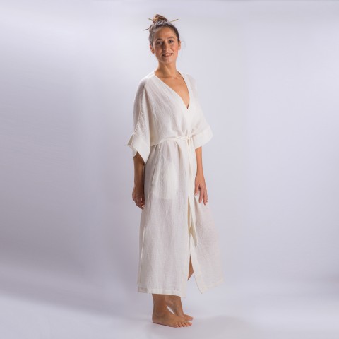 Sile Maxi Wrap Dress