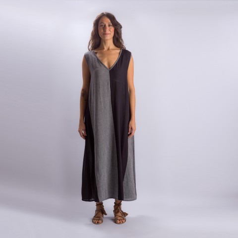 Sile Maxi Dress with Belt
