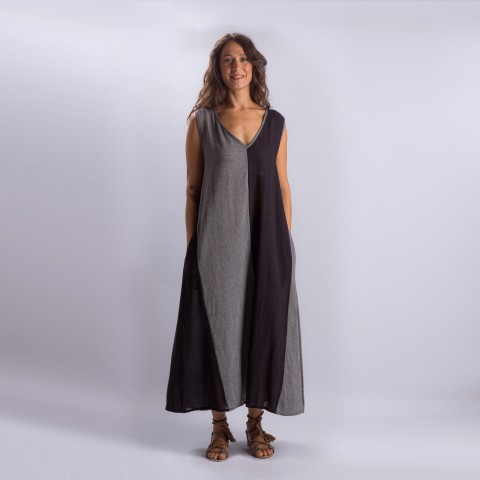 Sile Maxi Dress with Belt