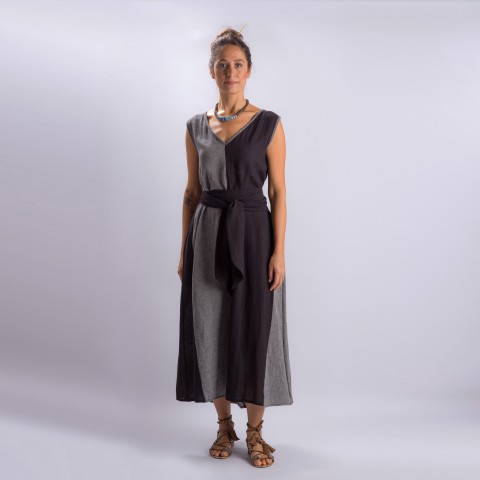 Sile Maxi Dress with Belt