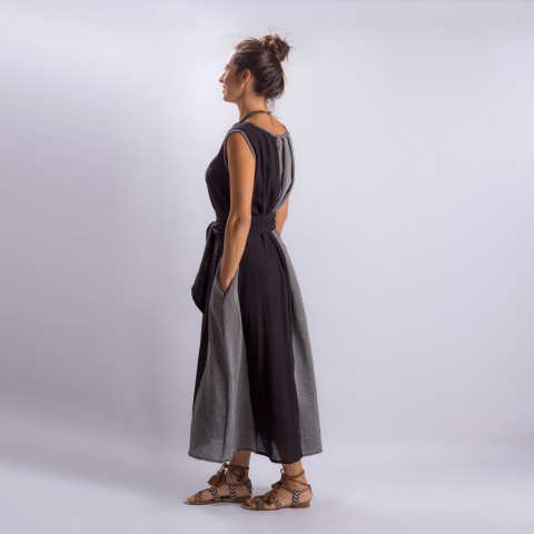 Sile Maxi Dress with Belt