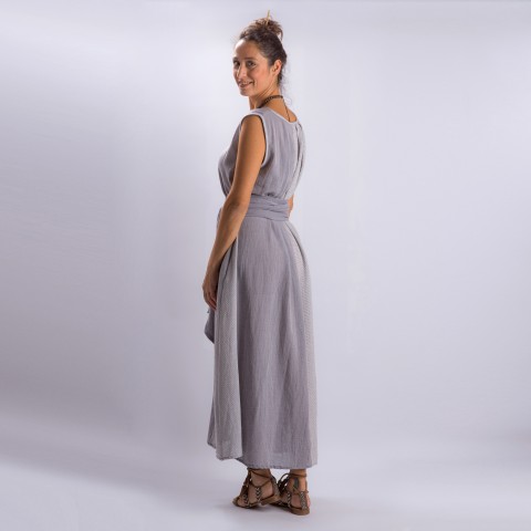 Sile Maxi Dress with Belt