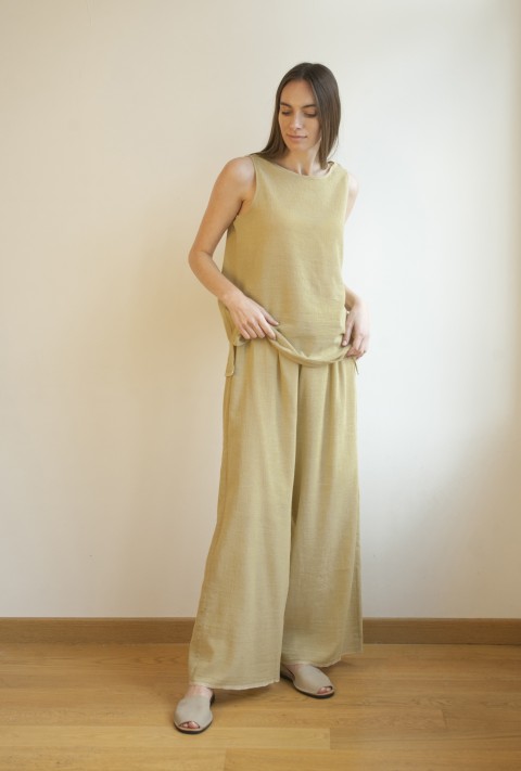 Olive SILE LOOSE PANTS