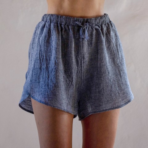 Charcoal Sile Shorts