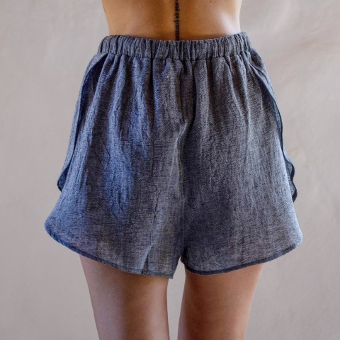 Charcoal Sile Shorts