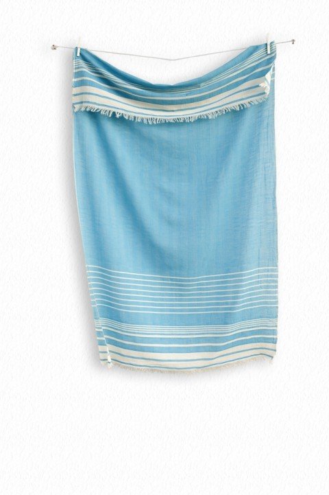 Turquoise Helen Turkish Towel