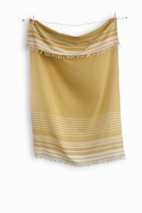 Mustard Helen Turkish Towel