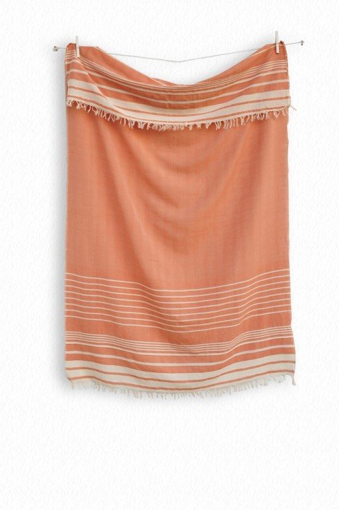 Peach Helen Turkish Towel