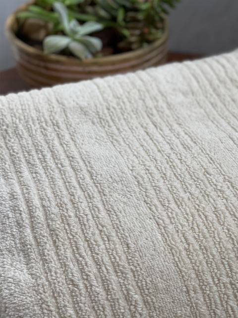 Natural Ottoman Terry Bath Towel