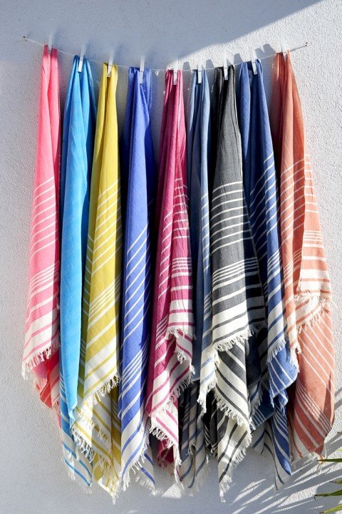 Blue Helen Turkish Towel