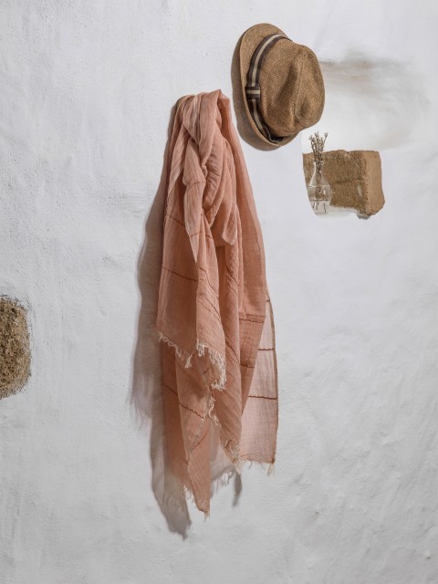 Blush Helen Gauze Scarf