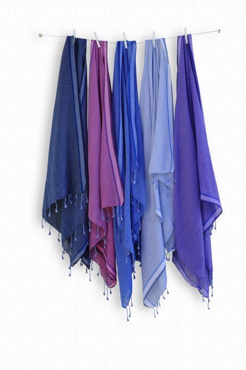 Blue Ayvalik Scarf