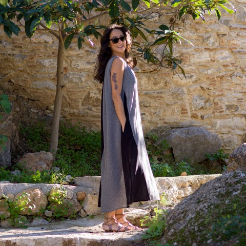 Sile Maxi Dress with Belt