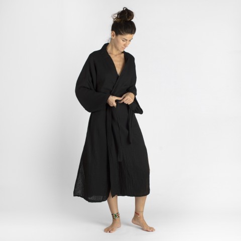 Cotton Gauze Kimono