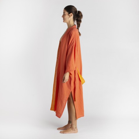 Cotton Gauze Kimono