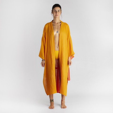 Cotton Gauze Kimono