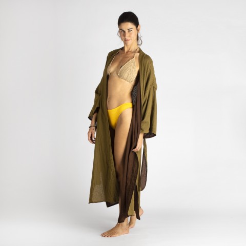 Cotton Gauze Kimono