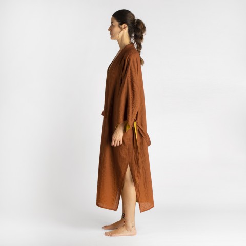 Cotton Gauze Kimono