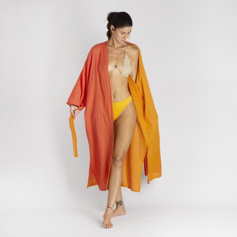 Cotton Gauze Kimono