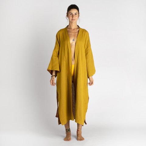 Cotton Gauze Kimono