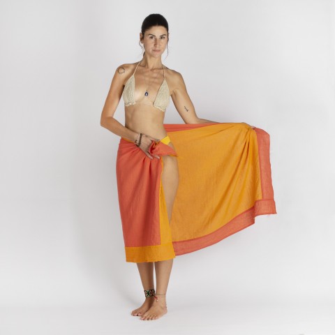 Cotton Gauze Beach Sarong Pareo